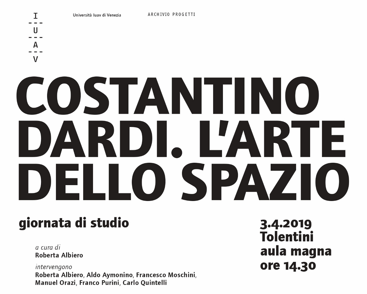 Costantino Dardi. L’arte dello spazio